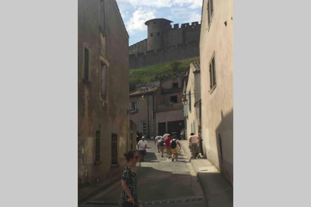 Maison Rue Trivalle Carcassonne Eksteriør bilde